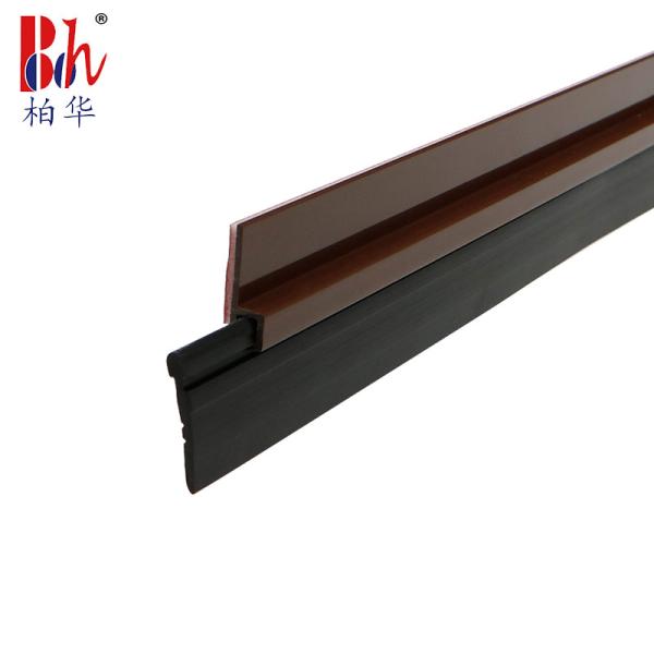 Antistatic Door Bottom Seal Strip Self Stick Door Sweep with PVC Rubber Tape