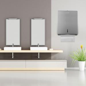 Brushed 304 Stainless Steel Toilet Paper Holder Paper Towel Dispenser Surface