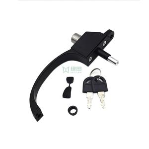 High Security Aluminum Sliding Screen Window Handle Lock With Key