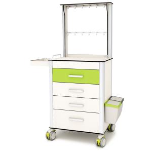 Medical Infusion 585MM Drawer Hospital Medicine Trolley