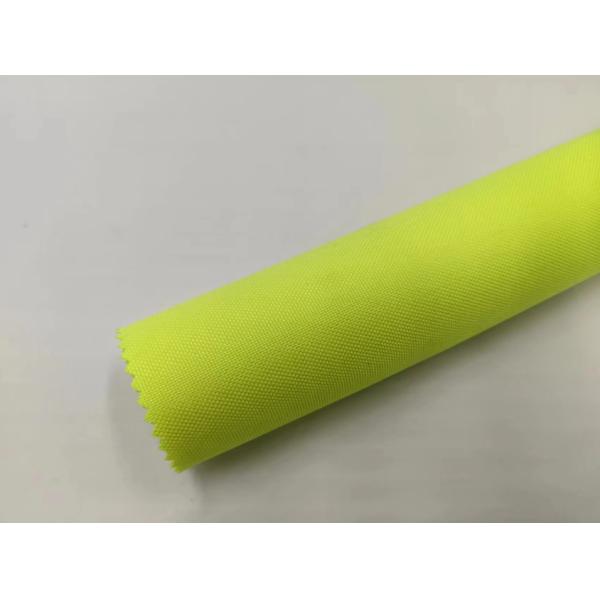Lime 1000D Nylon Fabric Cordura 0.9mm Thickness Excellent Water Repellency