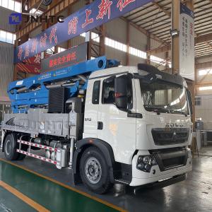 Truck Mounted HOWO 38M Concrete Pump Truck With Three Axle