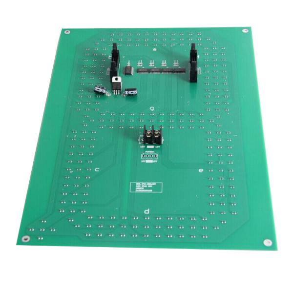Red 7 Segment PCB Style LED Display with 5000nite Brightness at and Affordable from Shenzhen
