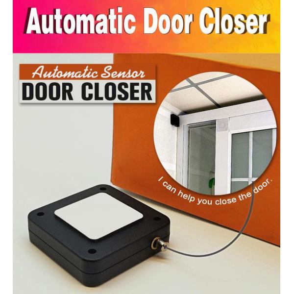 Automatic Sensor Door Closer Safe Operation Standard Closer with ABS Stainless Steel