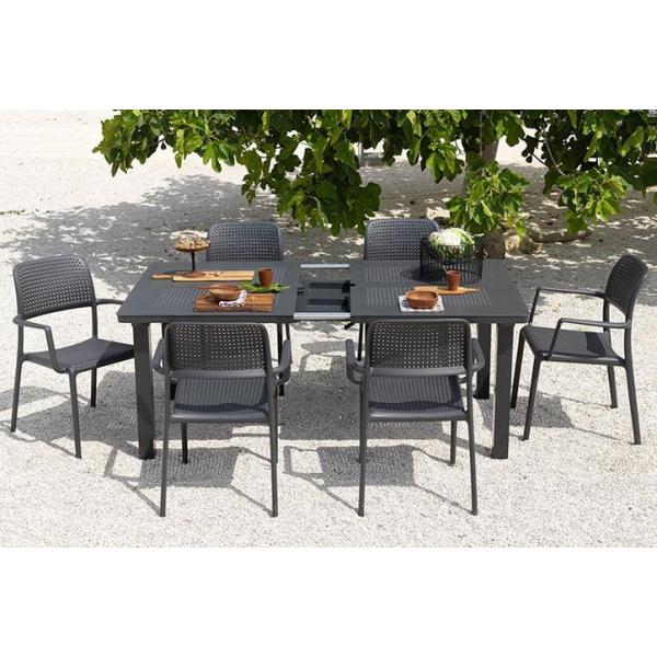 Outdoor leisure waterproof chairs garden table dining chairs villa balcony terrace chairs