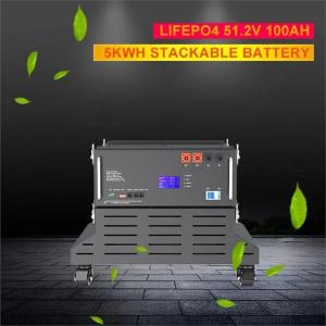 Cheap 5KWh Stacked Lithium Battery Solar Power Battery Energy Storage System wholesale