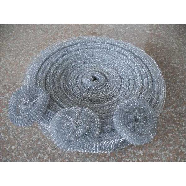 Well Winding Galvanized Stainless Steel Scrub With Plastic Handle JINKAI-GS010