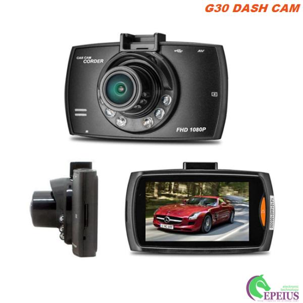 720P Car Sensor G30 Night Vision Dash Cam Roof Mount Manual With 2.4'' TFT LCD Display