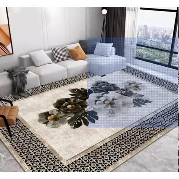 European Retro Customized Living Room Floor Carpets Polyester Bedroom Area Rugs