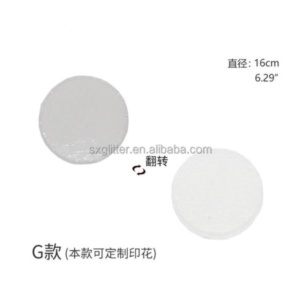 Other Holiday Supplies Custom PET Mirror Sequin Patches for Women's Dresses