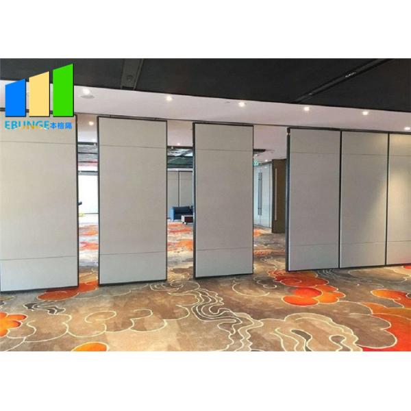 Temporary Sliding Acoustic Wooden Movable Partition Walls Dividers For Church