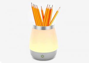 Cheap Touch Control Small Night Light Lamps , Vase Style Table Lamps Pen Pot Holder Fish Jar wholesale