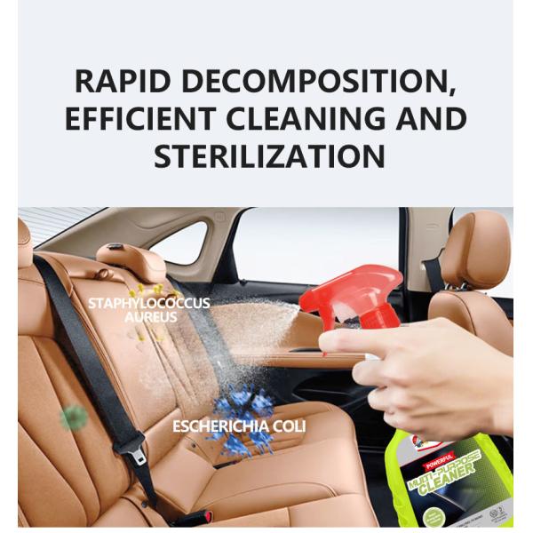 GETSUN Heavy Duty Multi-Surface Cleaner Safe for Car Interiors Kitchens Upholstery