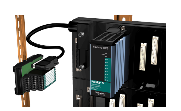 Compact FOXBORO FBM215 HART Communication Output Module For Class G3 Harsh Environments