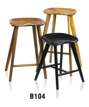 Quality North Europe style wooden bar stool furniture for sale