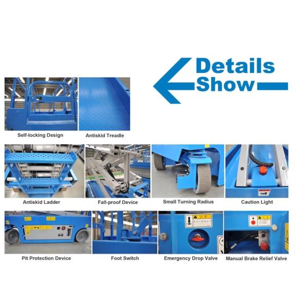 Aerial Work Articulated Boom Lift , Indoor / Outdoor Mobile Platform Lift