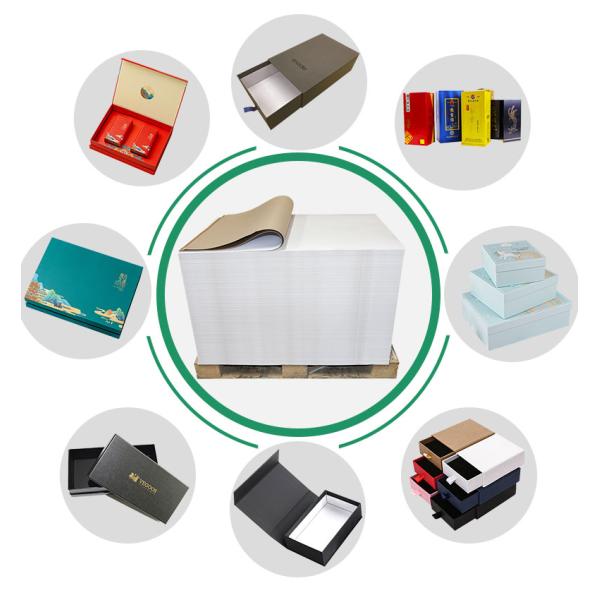 100gsm Mixed Pulp Coated Art Paper for Professional Gift Packaging