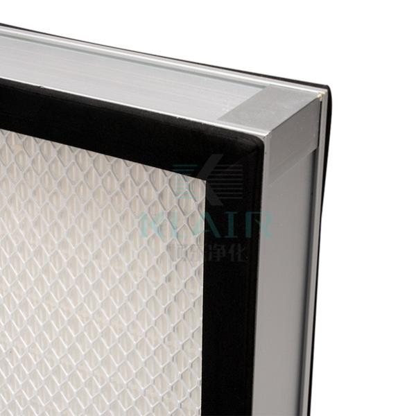 Clean Room Ulpa / Hepa Air Filter Rigid Cell Sides Panel For Terminal Filtration