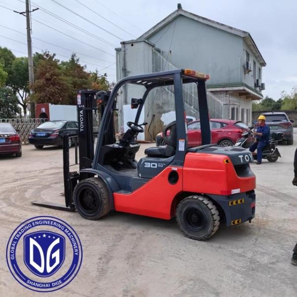 3t 8FDA30 Used Toyota Forklift Powerful Used Forklift Hydraulic Machine