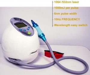 Cheap Portable Pico Laser Machine Q Switch Nd Yag Laser Tattoo Removal Equipment wholesale