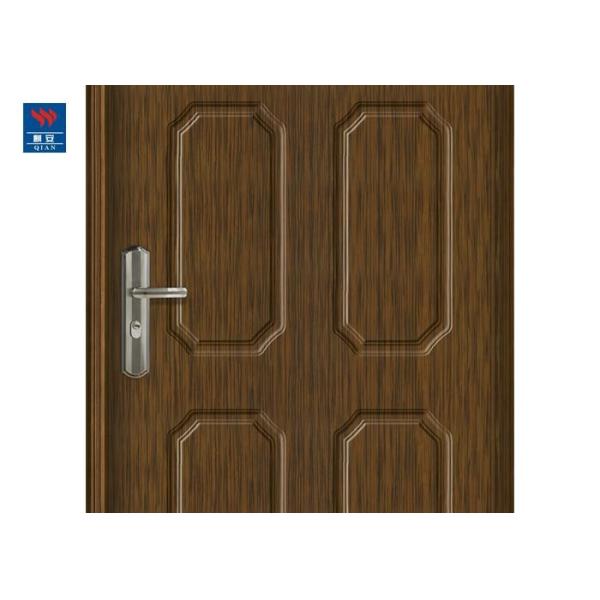 BS EN Swing Entry Fireproof Aluminum Steel Security Front Door