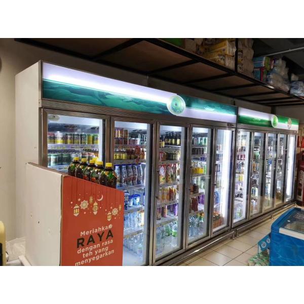 Auto Evaporated Defrosting Water Commercial Beverage Cooler For Cold Drink