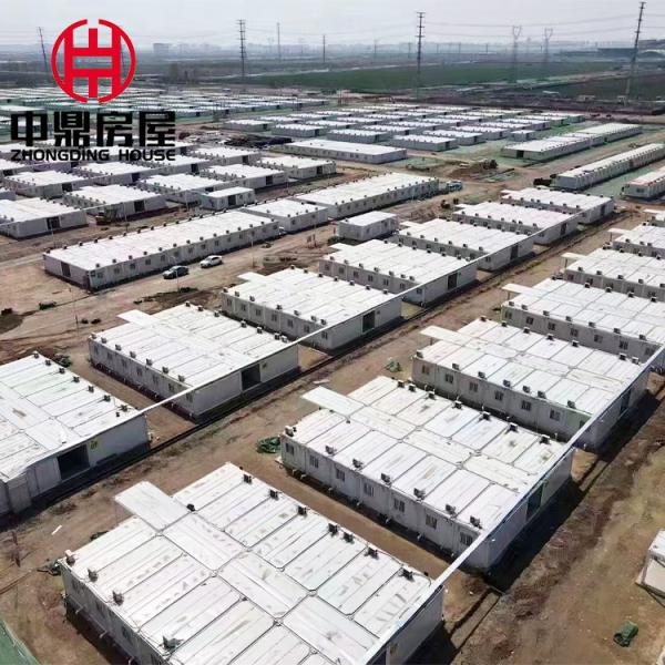 Prefab House Detachable Container Home With Solar Power And Hurricane Protection