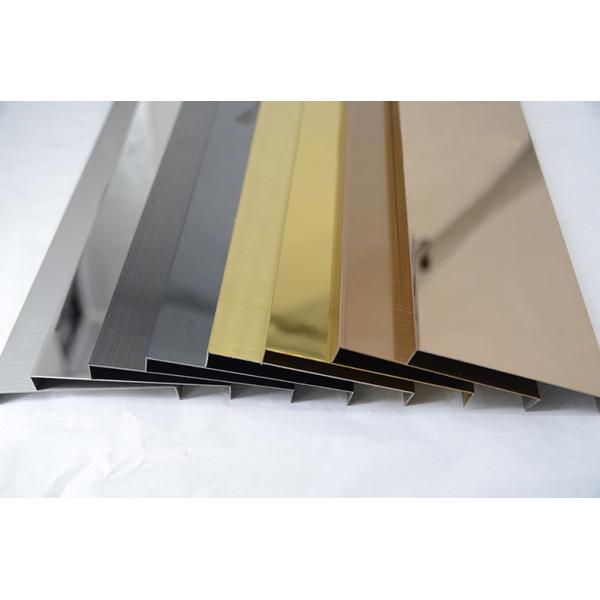 Brushed Finish Matt Stainless Steel Tile Trim 201 304 316 Wall Frame Ceiling Wall Frame Ceiling