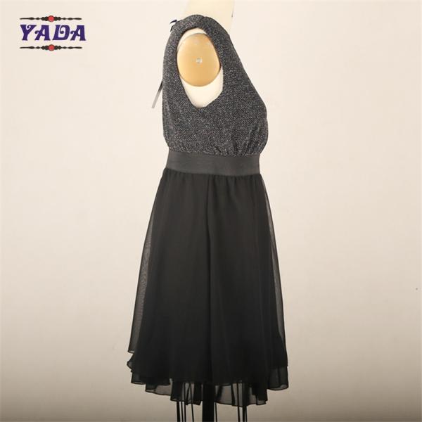 New model frocks black tutu summer t-shirt mini high quality dress plus size women clothing made in China