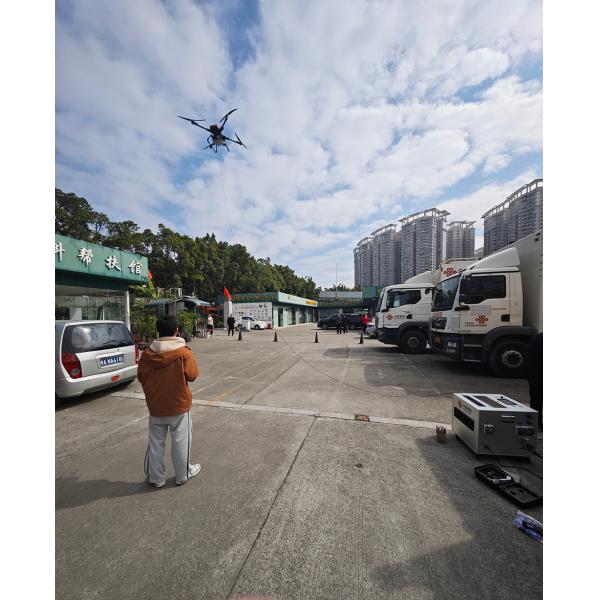 Equipped With Dual RTK Functions Tethered Uav Relay System 150M30T