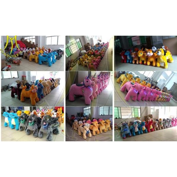 Hansel animal figure children amusement rides kiddie ride on unicorn for sale