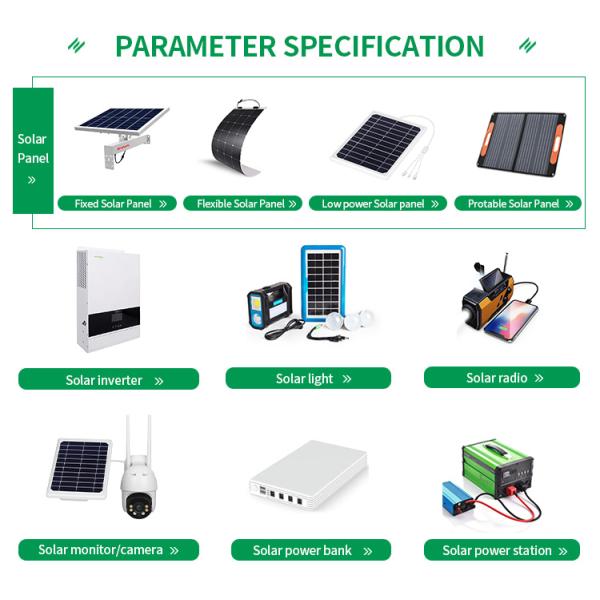 21W 6V Folding Portable Solar Panel Charger For Camping