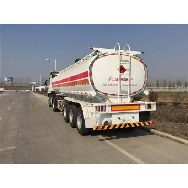 38000 liters fuel tanker semi truck trailer air suspension diesel delivery