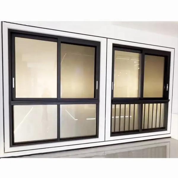 Customized Aluminum Sliding Glass Window Modern Interior Sliding Glass Window