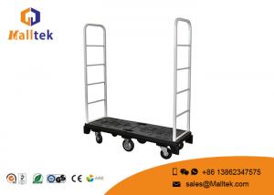 Cheap Metal Warehouse Storage Cart U Boat Style Six Wheel Balance Trolly wholesale