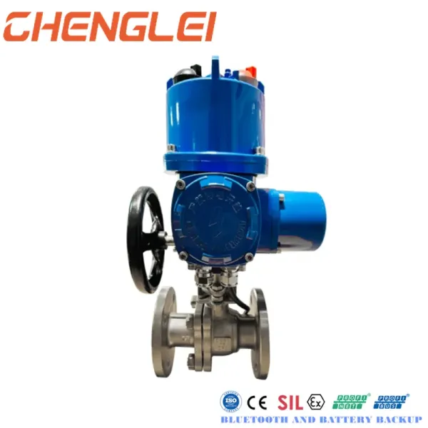 Chenglei Q10 100n. M Quarter Turn 220V Intelligent on-off Electric Ball Valve Actuator