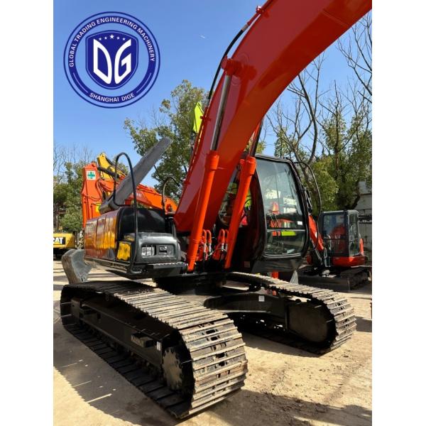 Efficient Cooling Systems ZX200-3 Used Hitachi Excavator 20T Hydraulic Excavator Machine