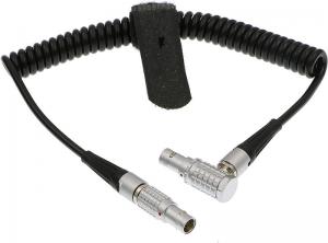Cheap Lemo 5 Pin Timecode Coiled Camera Connection Cable For Sound Devices ZAXCOM DENECKE XL-LL wholesale