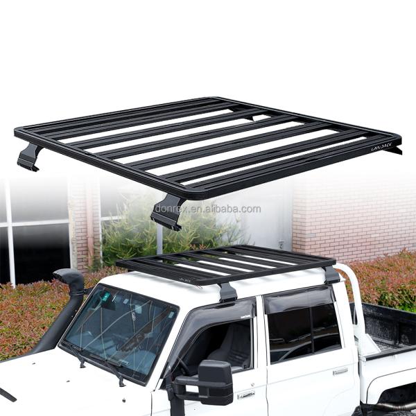 Universal Crossbar Car Roof Racks for Toyota LC79 Land Cruiser AL6063 SS304 Material