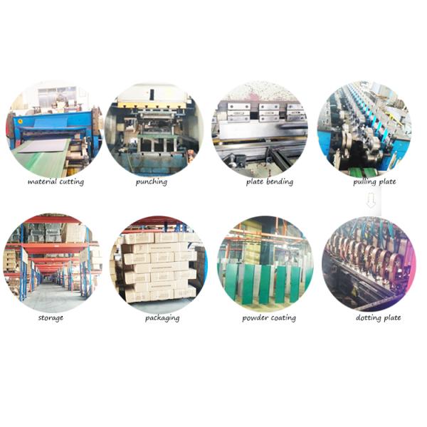 6 Layers White Metal Storage Shelves , Convenience Store Display Racks