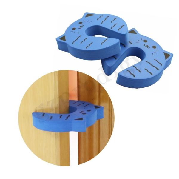 Factory Outlet Price Nonslip EVA Foam Door Stopper , Odorless Safety Guards For Doors