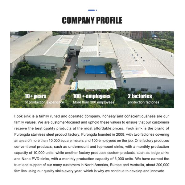 Factory Send Durable Stainless Steel Handmade Sink Topmount Pressed Drawn Vietnam China Sink