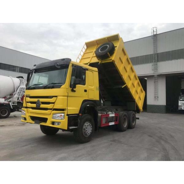 SINOTRUK HOWO 25 Tons 6x4 Dump Truck Tipper 336Hp Euro Two Single - Plate Dry Clutch