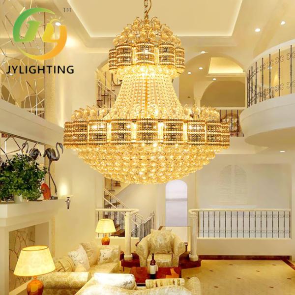 JYLIGHTING K9 Crystal Chandelier Classic Crystal Chandelier For Living Room High-Quality Crystal Lighting