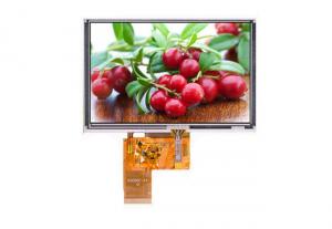 Cheap 5.0 Inch TFT Lcd Display 800 * 480 Touch Screen 16 / 18 / 24bit RGB Interface High Brightness Tft Screen wholesale