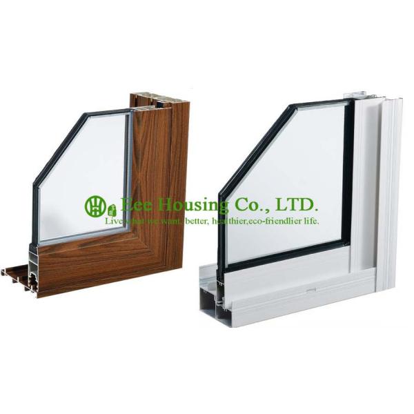 Aluminum Adjustable Louver Casement Window With Double Glazing,windows with blinds inside