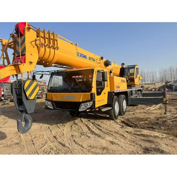 Used xcmg QY70K truck crane, used truck crane qy70k, used xcmg truck crane qy70k