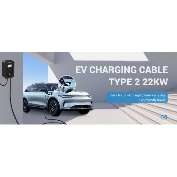 7kW/11kW/22kW EV Charging Pile 16A 32A Wallbox EV Charger Fast Charging Electric Vehicle AC Charging Station