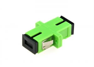 Cheap FTTH Fiber Optic Adapter SC / APC Simplex Flange Fiber Coupler RoHS Compliant wholesale