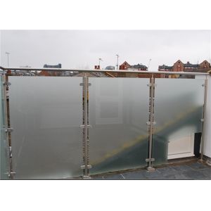 Building Stainless Steel Glass Stair Rails And Banisters Modern Design